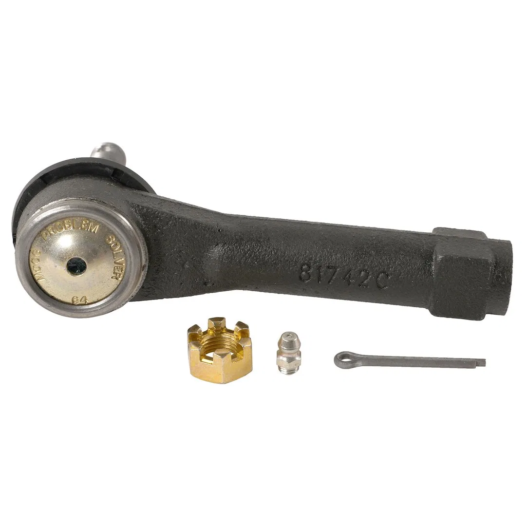 ES800408 – MOOG Tie Rod End, OE Replacement With Powdered-Metal Gusher Bearing To Allow Grease To Penetrate Bearing S...